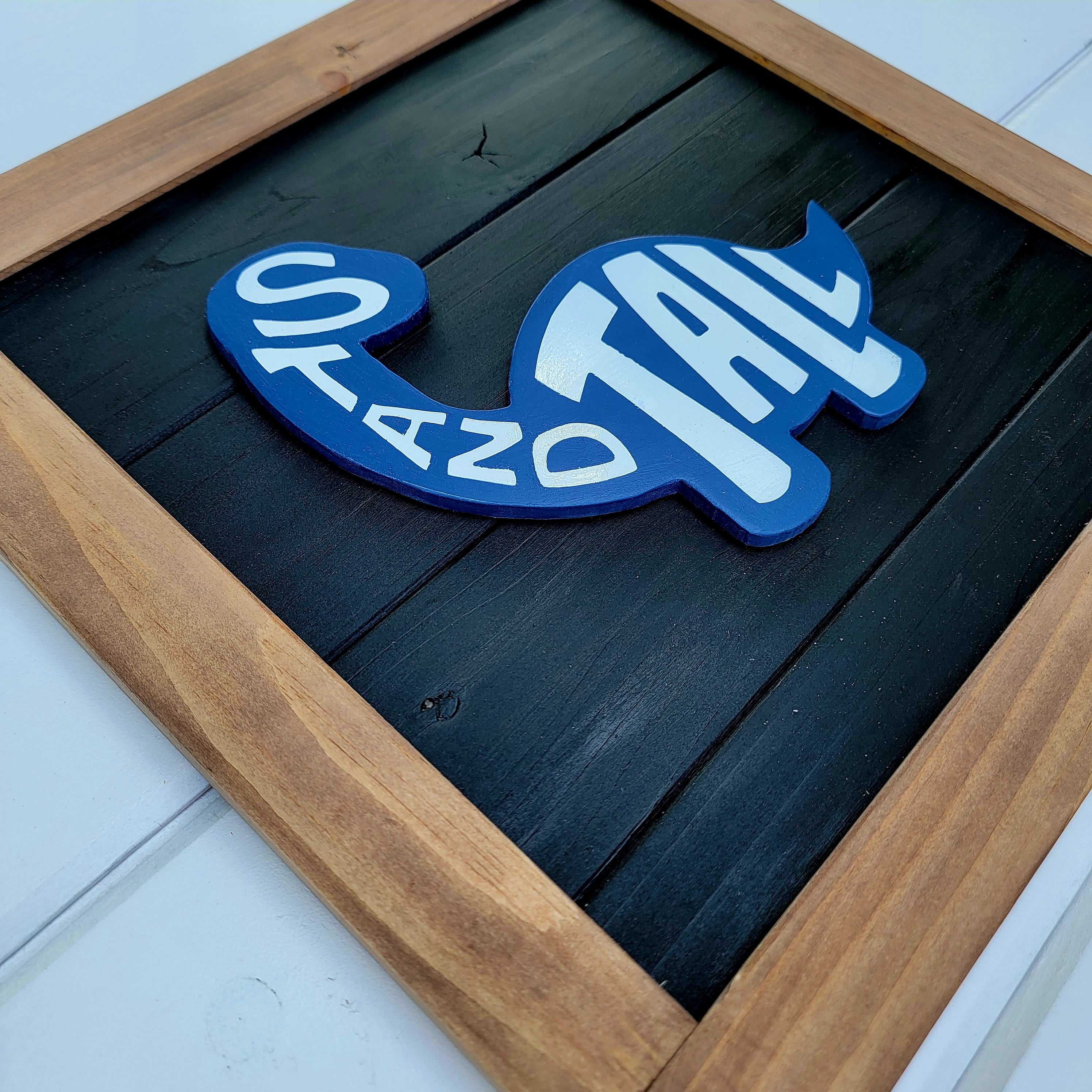 3D Dino Framed Wood Signs