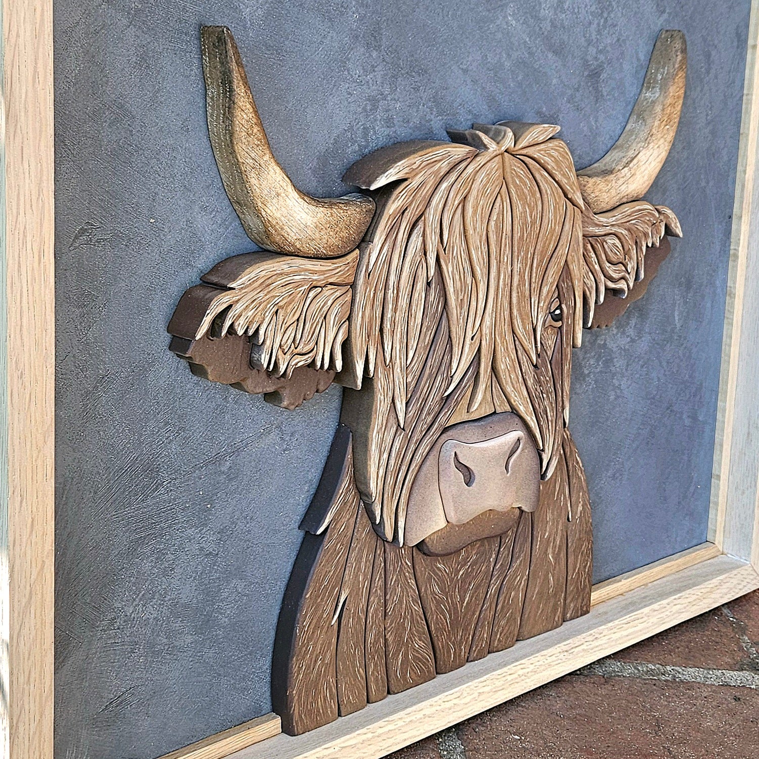 3D Highland Cow