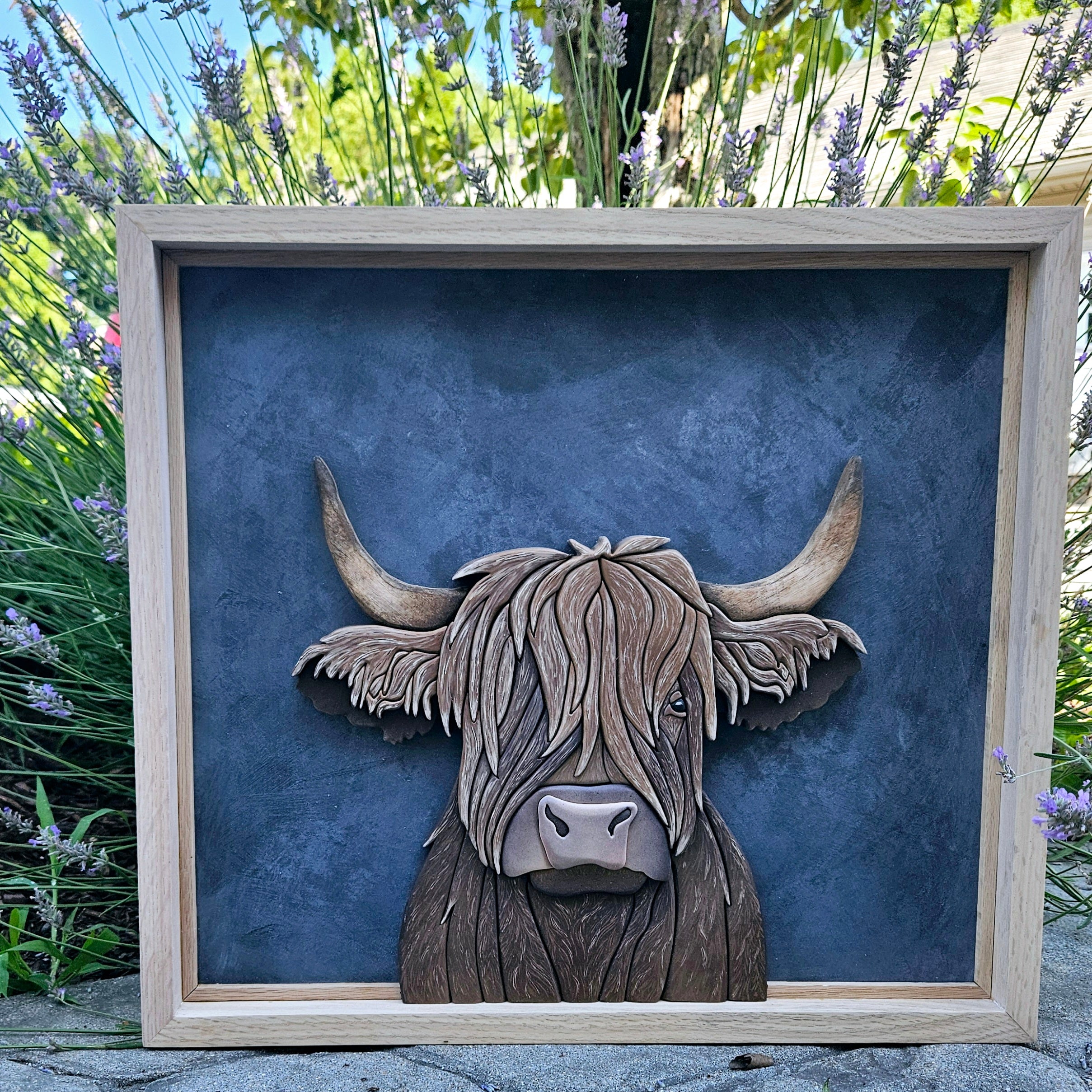 3D Highland Cow