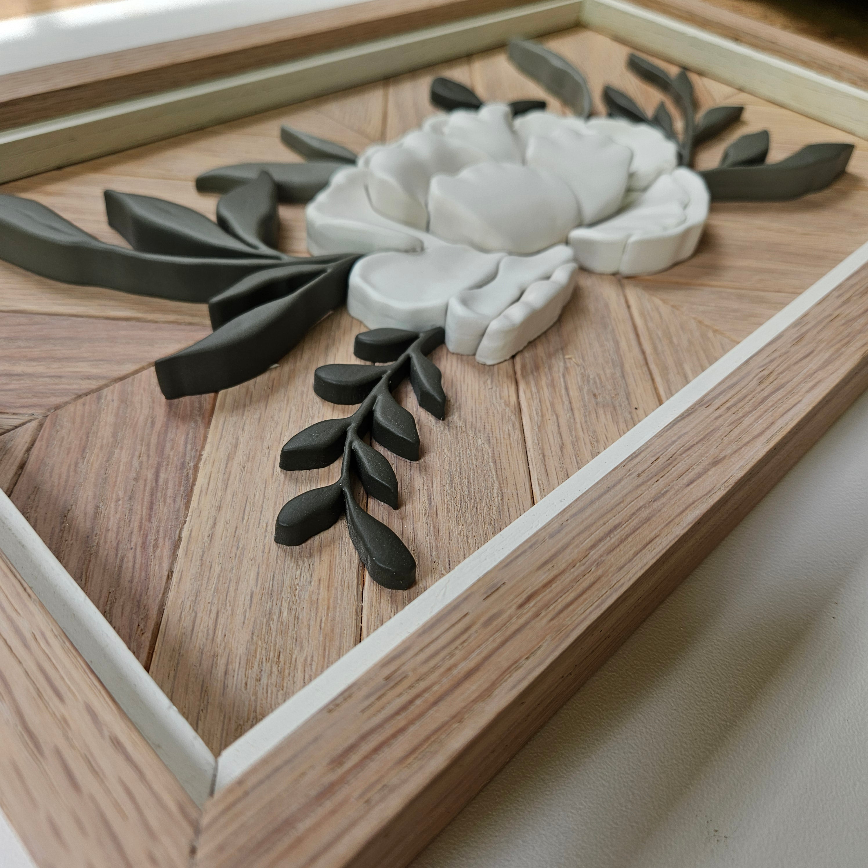 The White Floral Mini