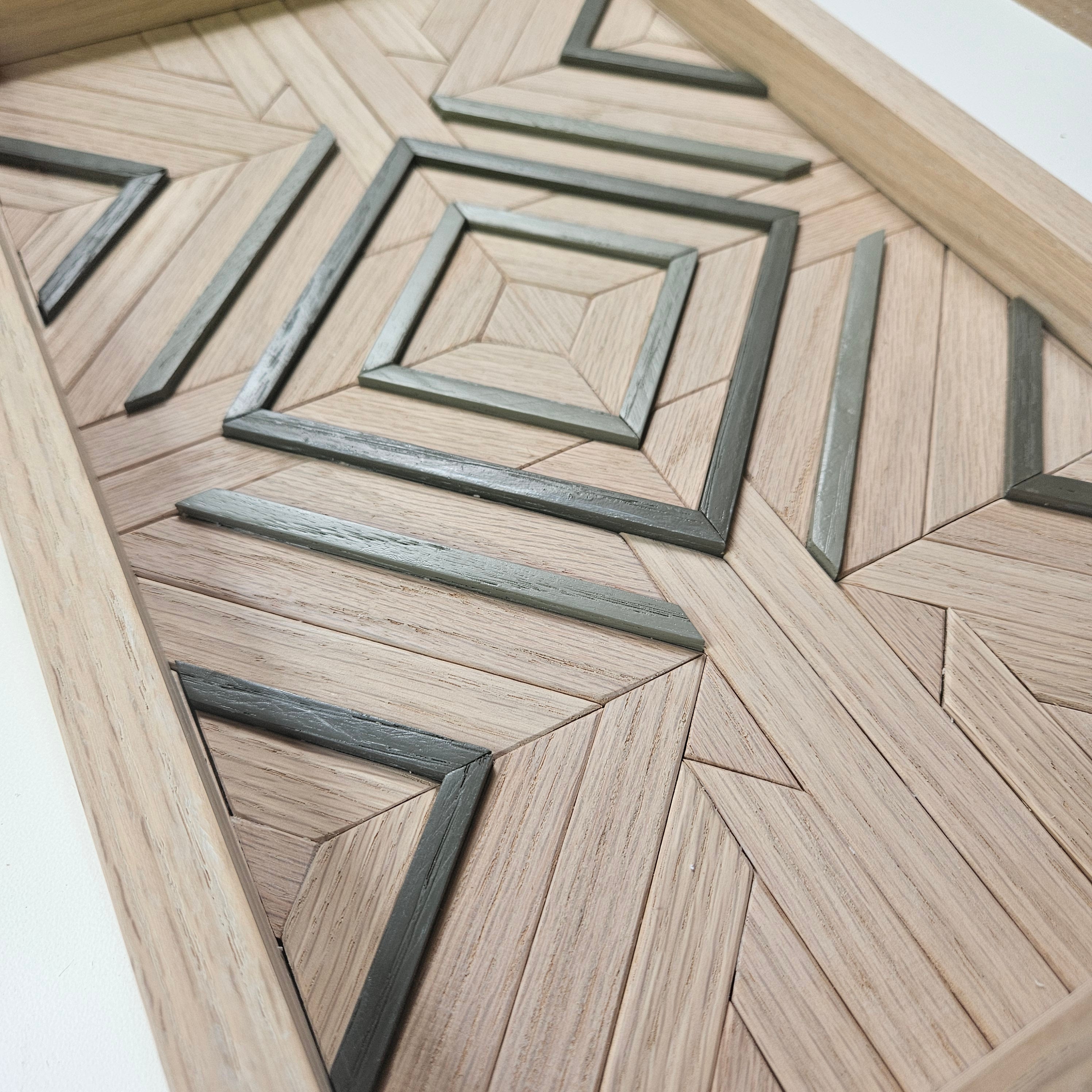 Sage Mosaic Wood Sign