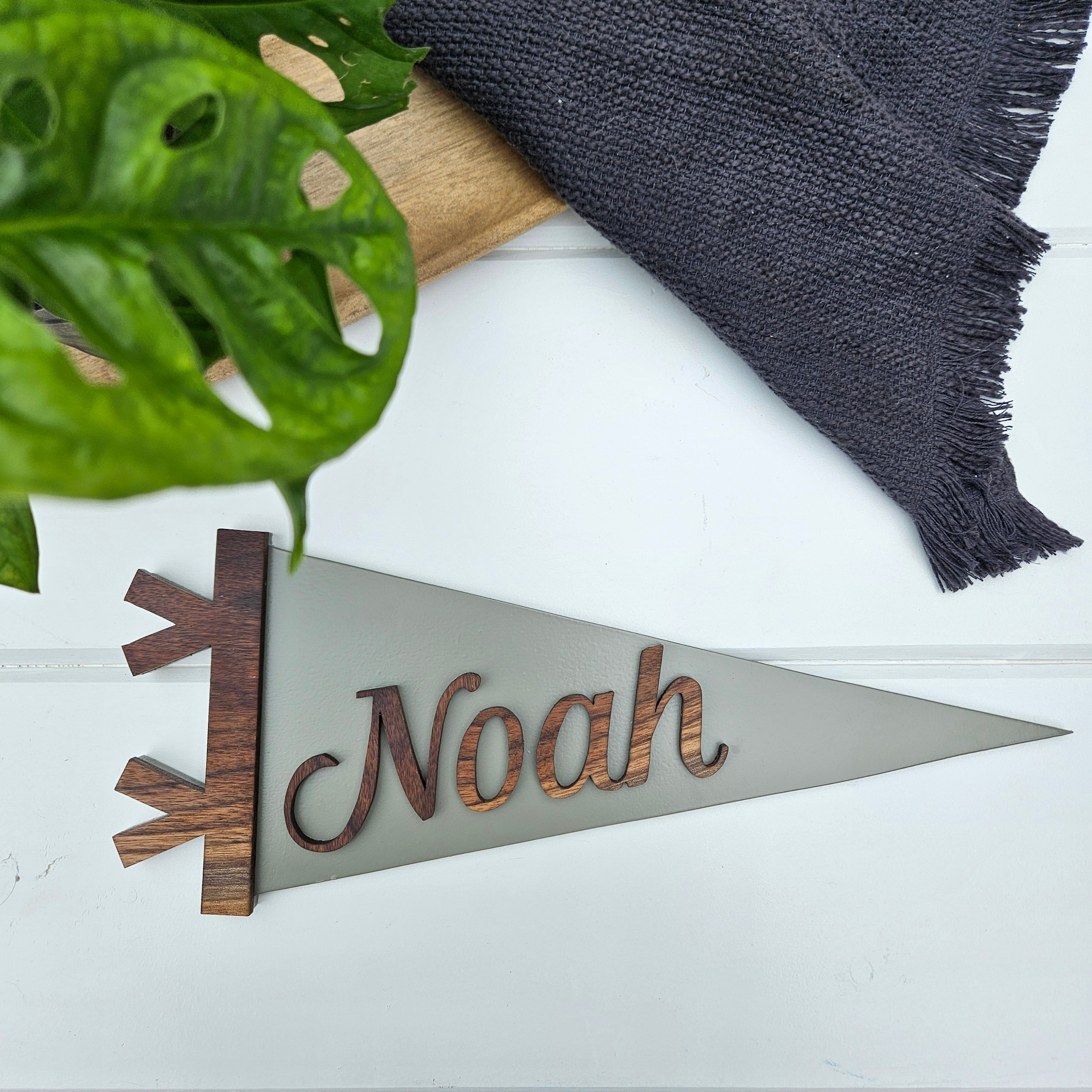 Custom Pennant Name Sign