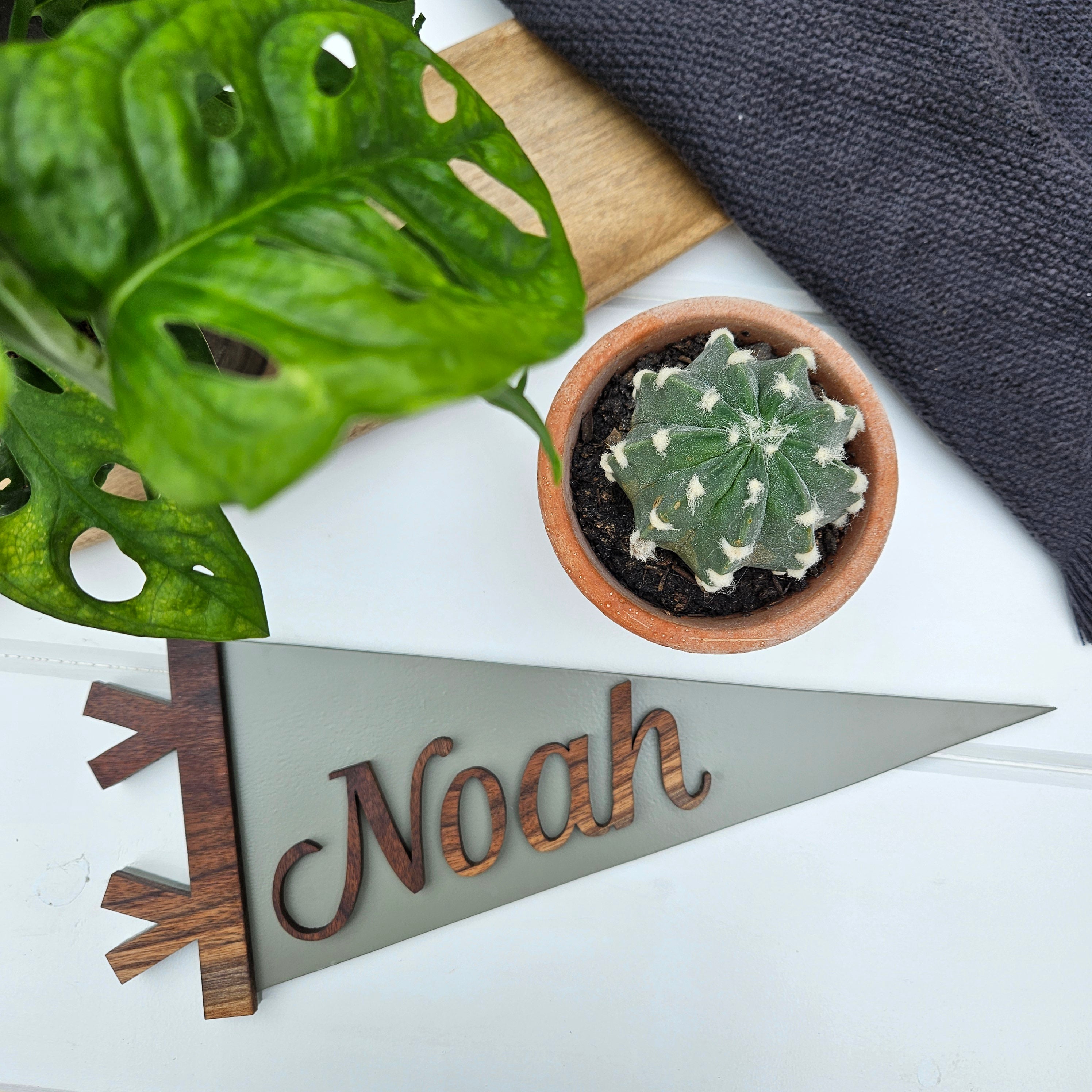 Custom Pennant Name Sign