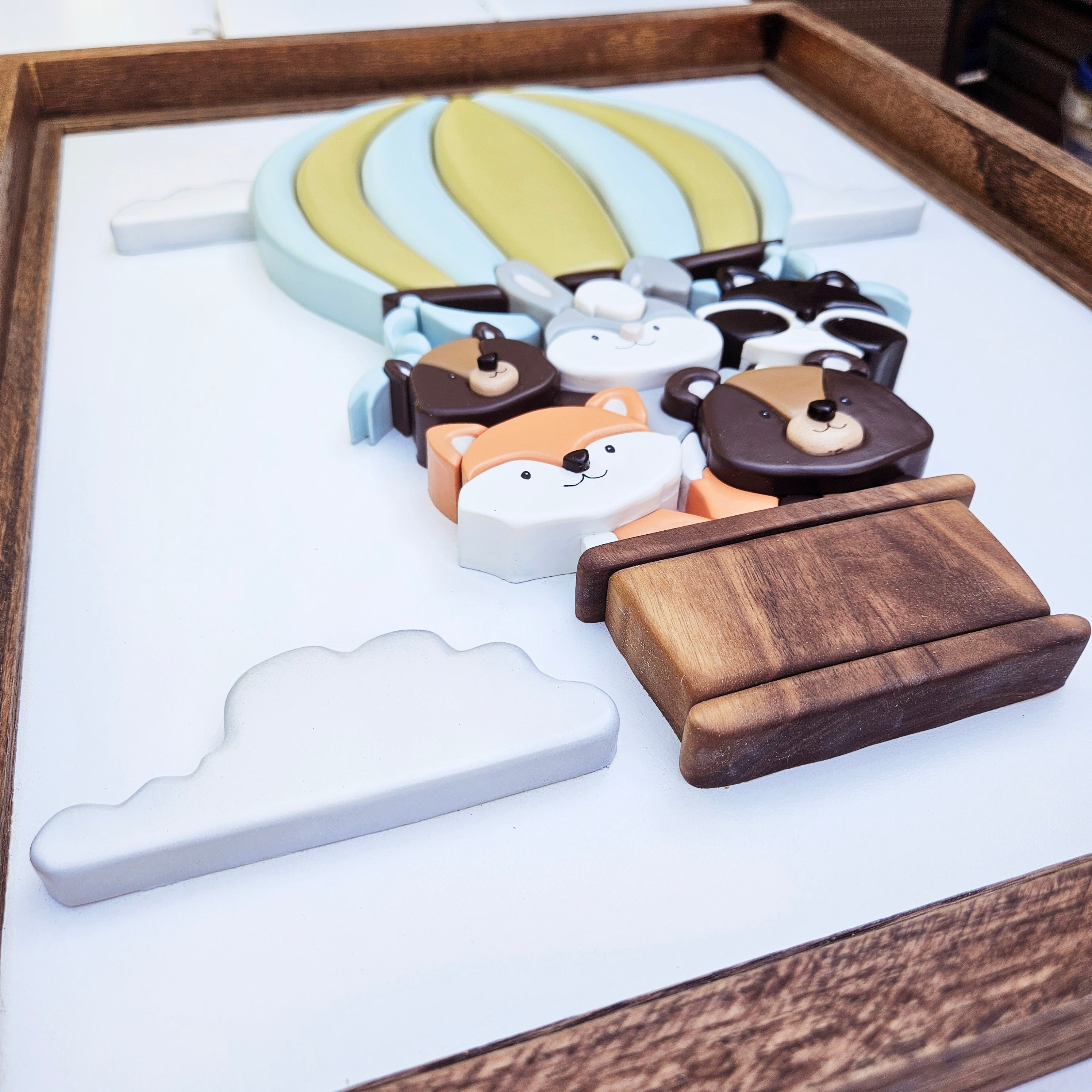 Woodland Hot Air Balloon Sign