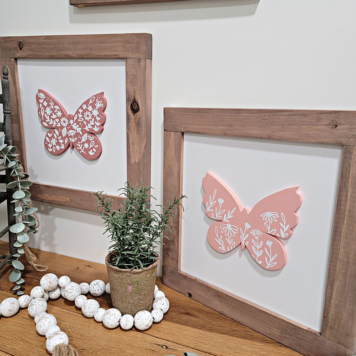 3D Butterfly Wood Signs