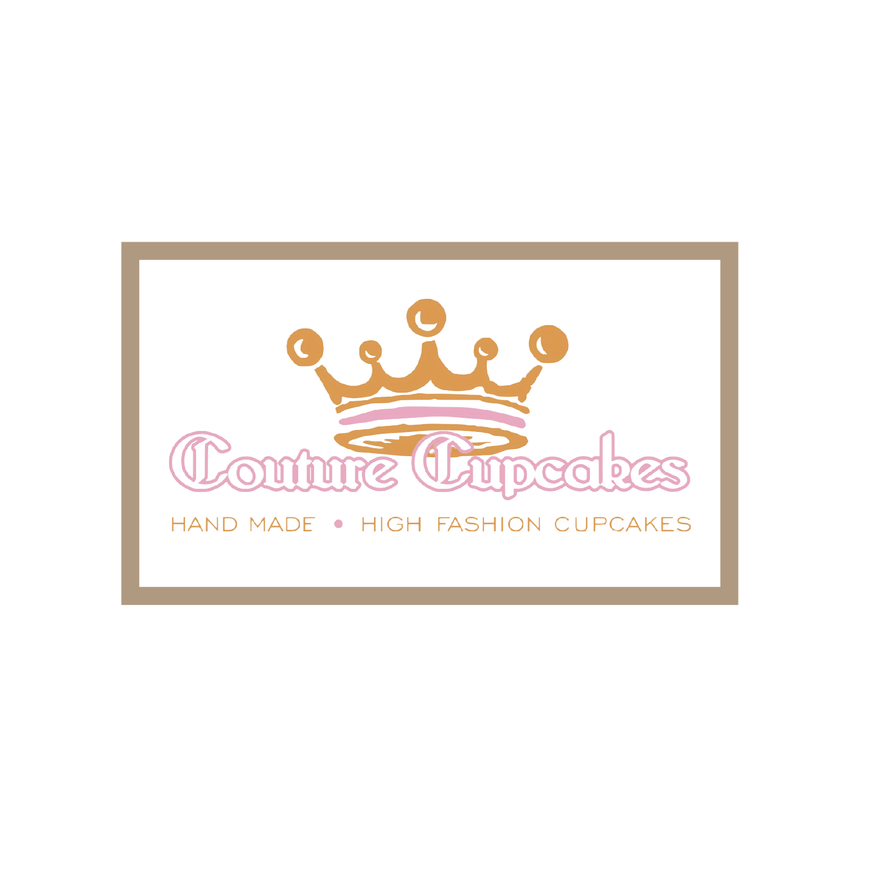Custom 3D Sign for - Couture Cupcakes