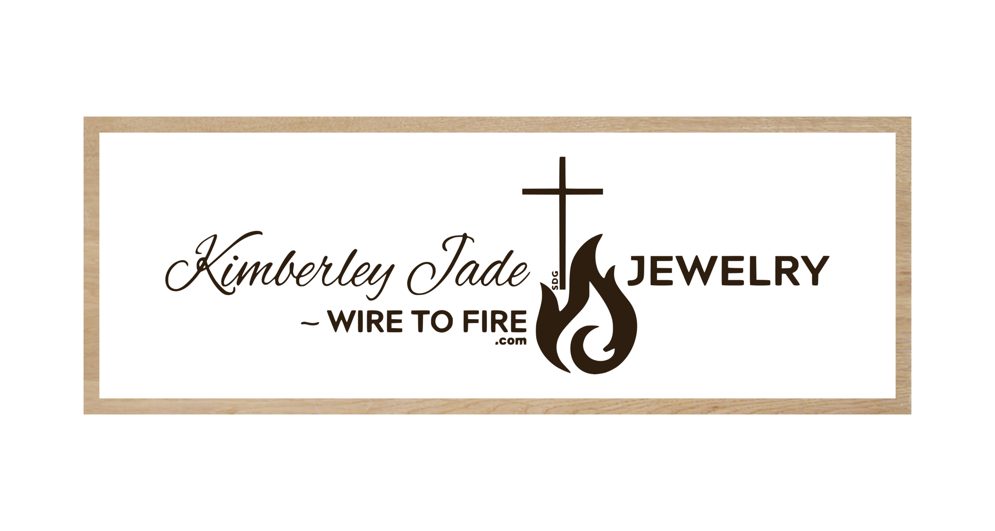 Custom 3D Business Sign - Kimberley Jade Jewelry
