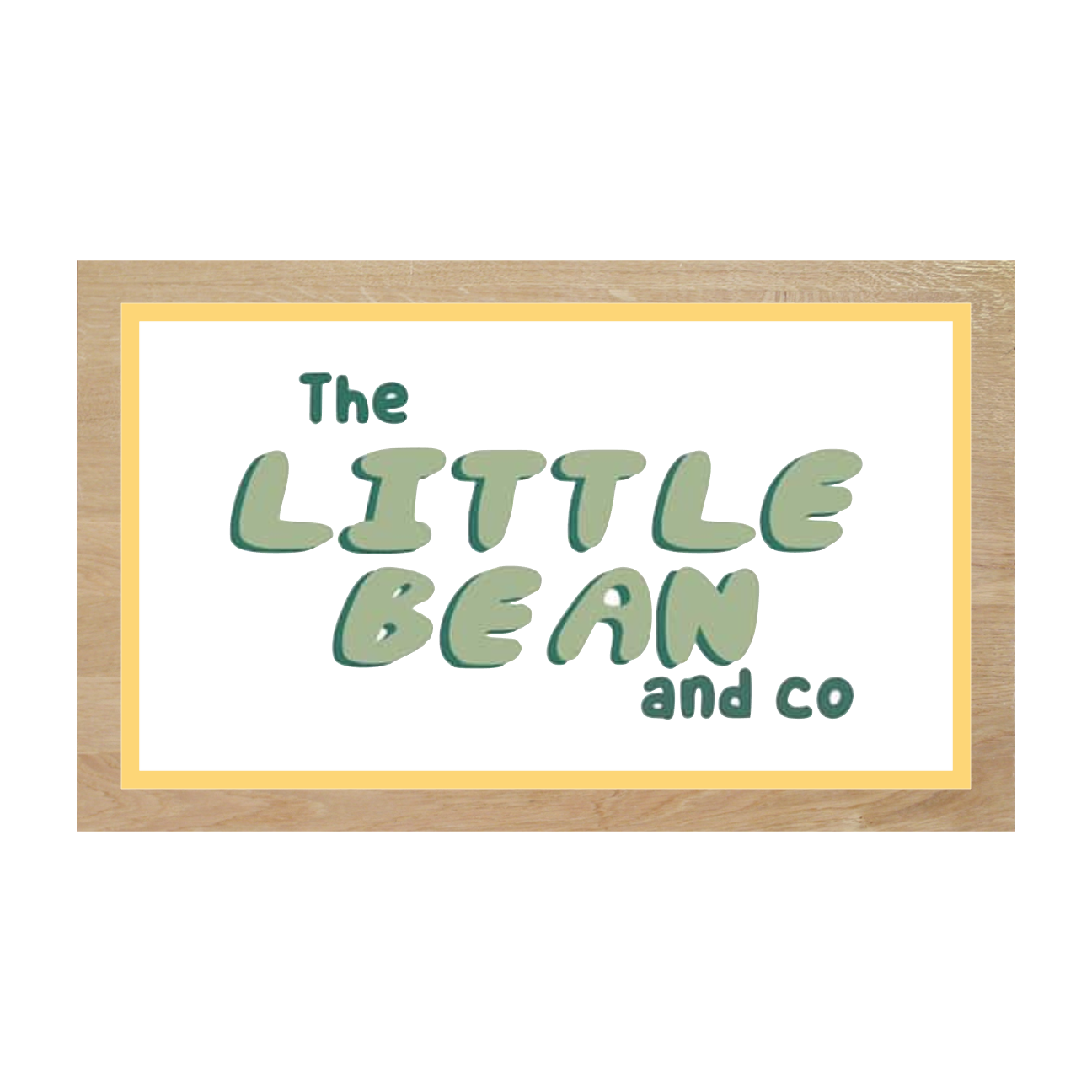 Custom 3D Business Sign - Little Bean
