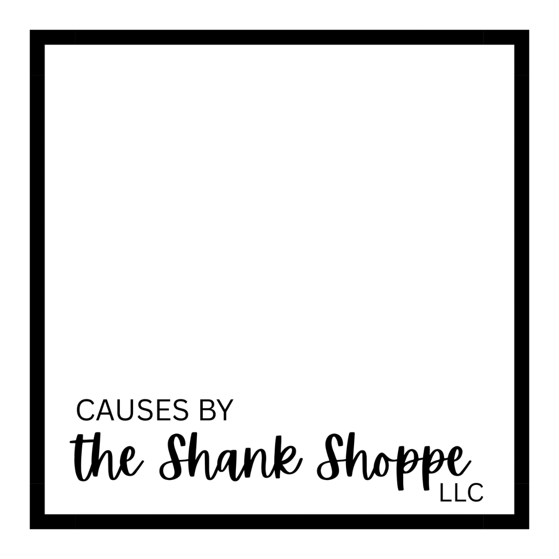 Custom 3D Hanging Sign - The shank shoppe