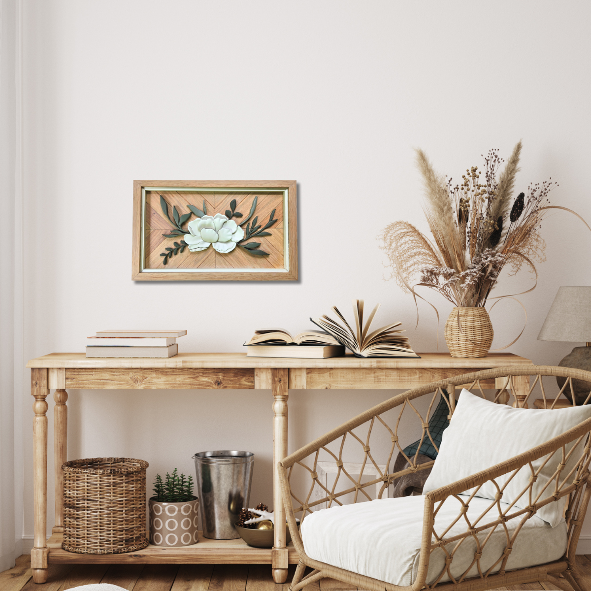 The White Floral Mini