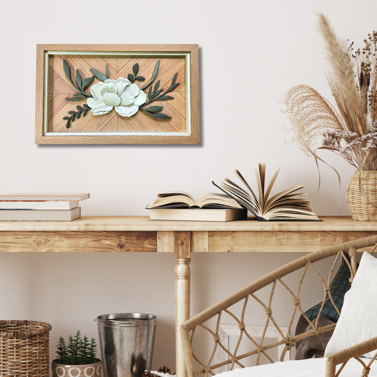 The White Floral Mini