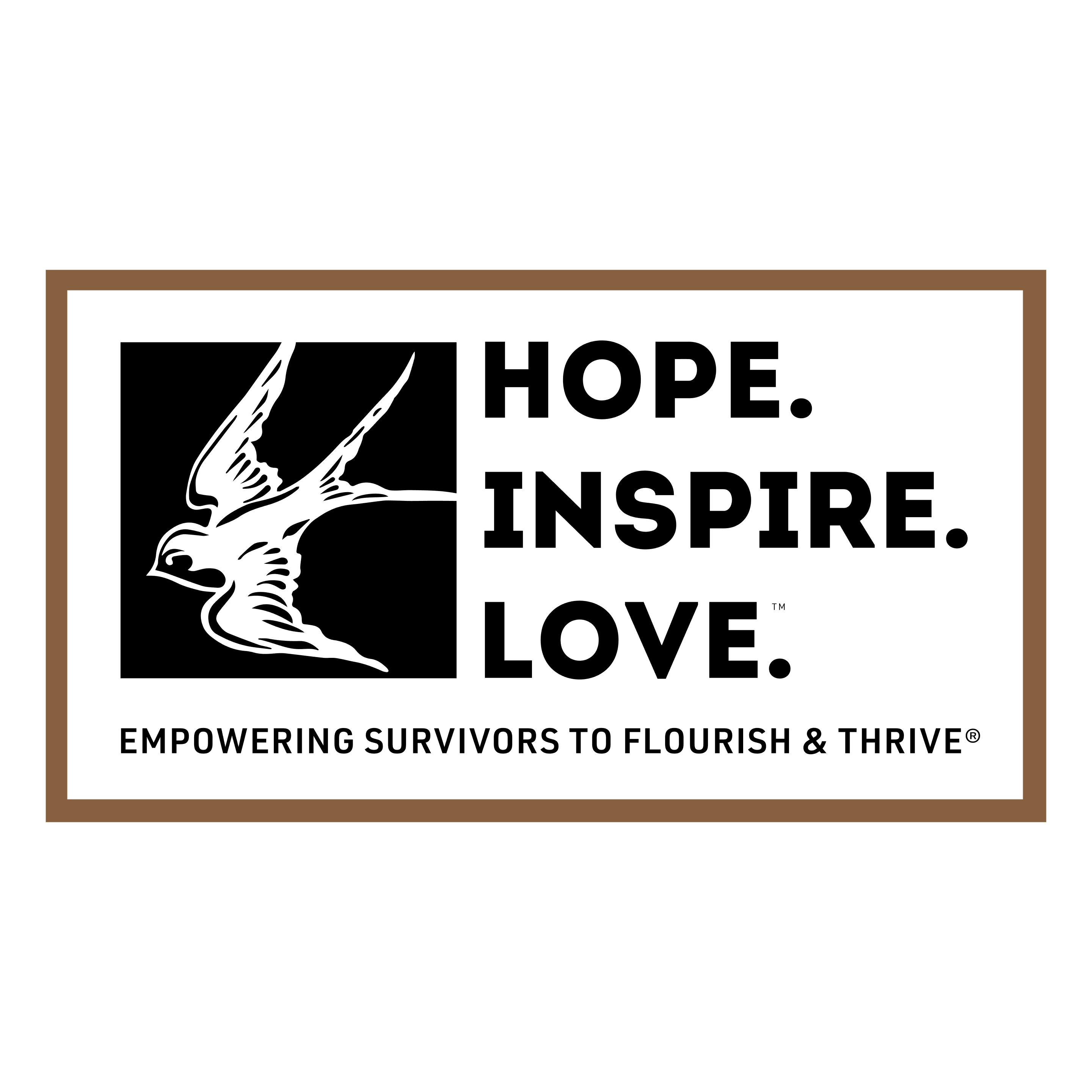 Custom 3D Business Logo Deposit - Hope Inspire Love