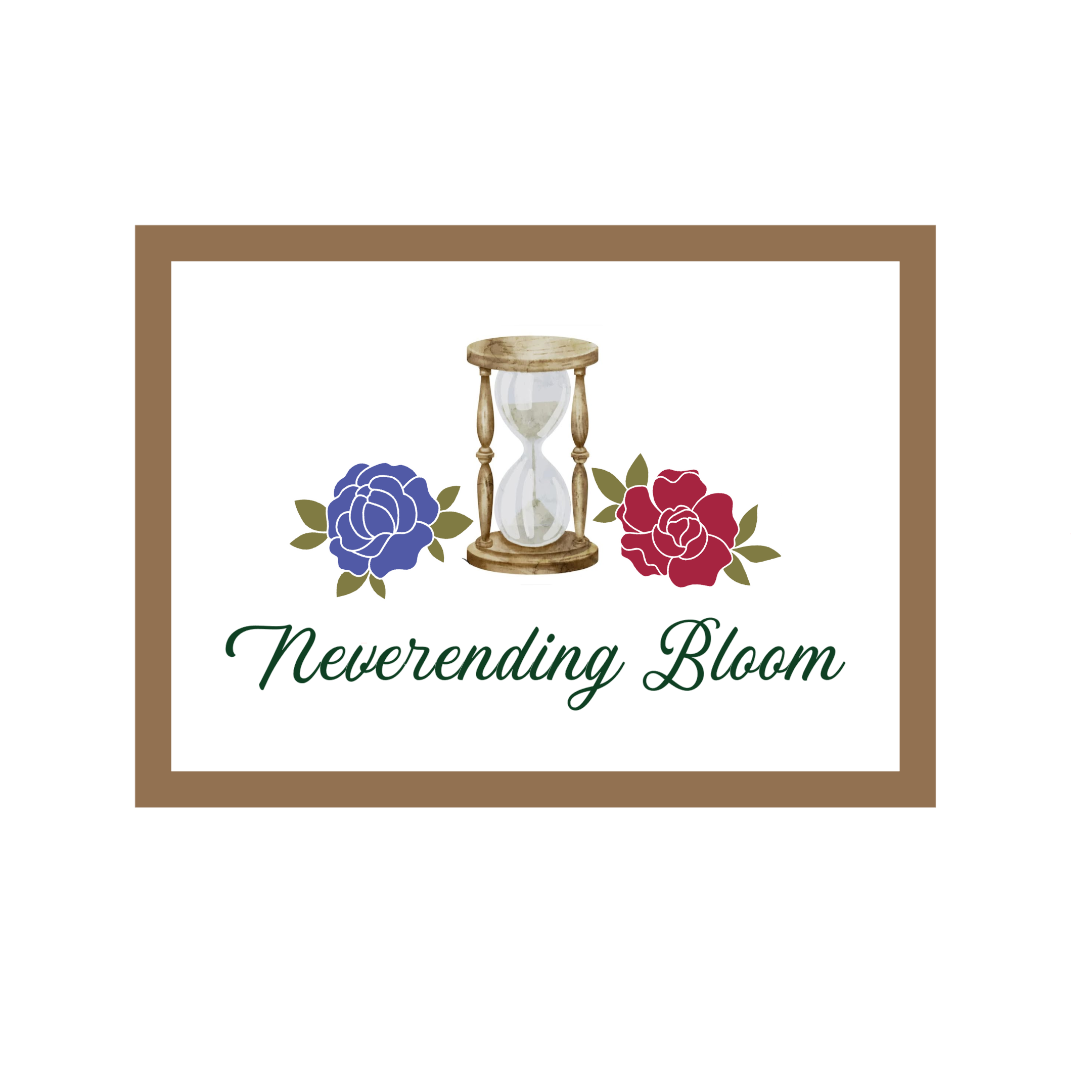 Custom 3D sign for - Neverending Bloom
