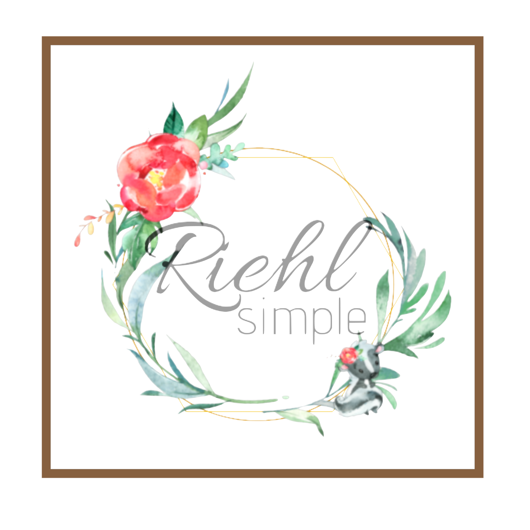 Custom 3D Sign - Riehl Simple