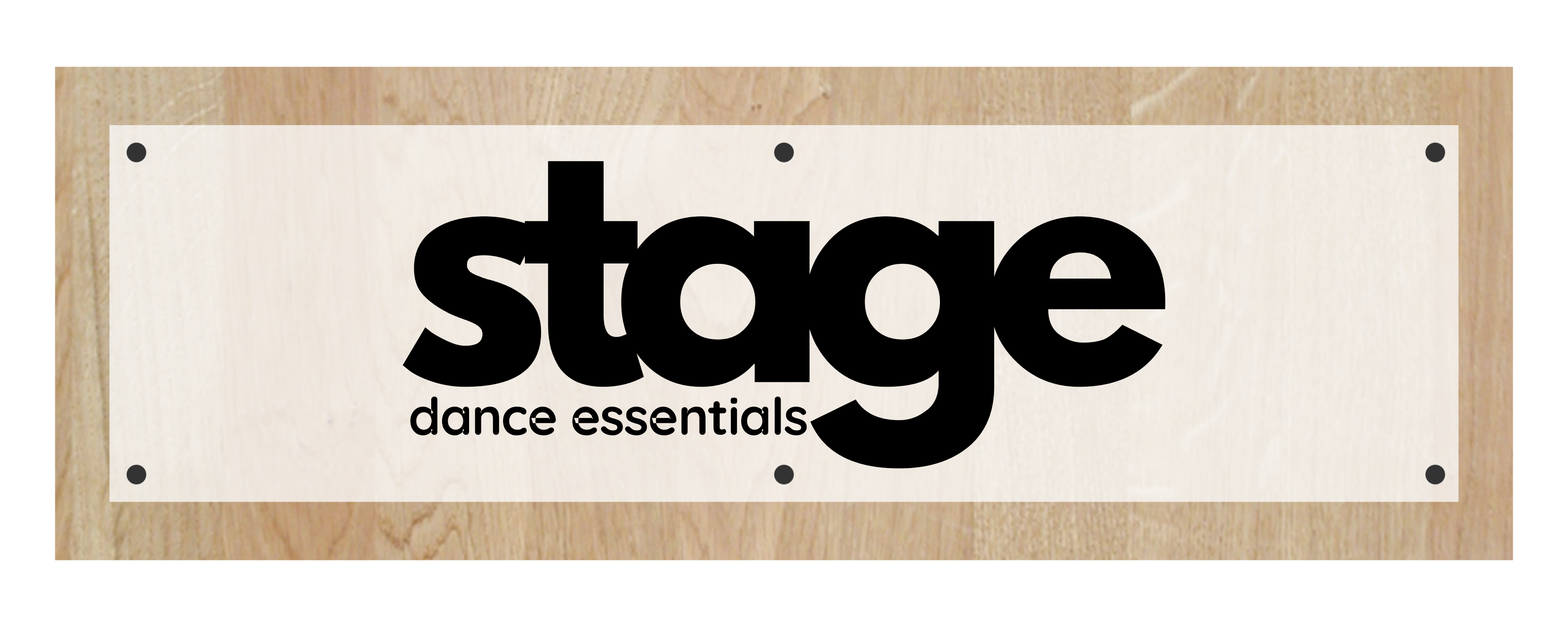 Custom acrylic Standoff Sign Deposit - Stage dance essentials