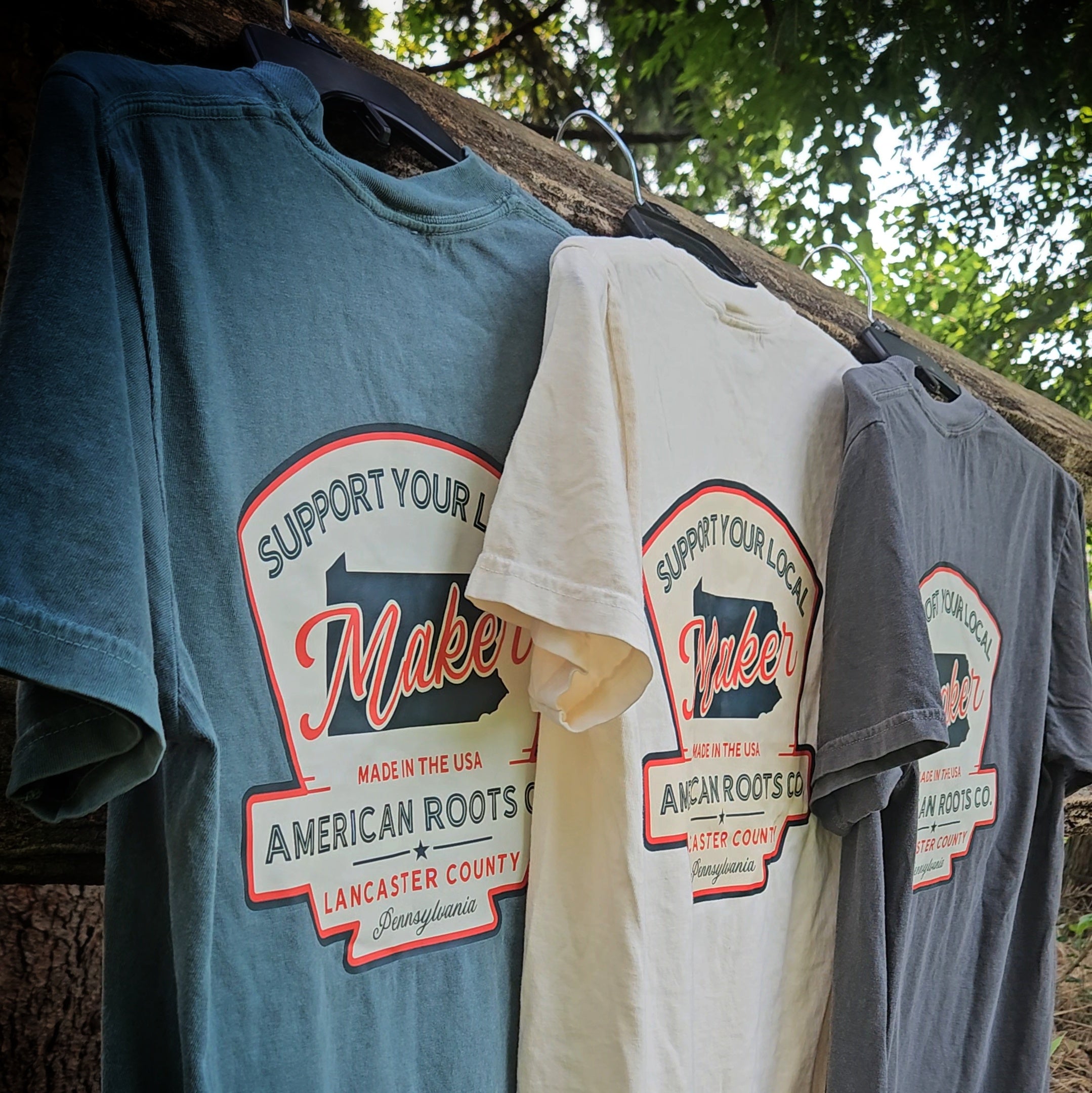PRE-ORDER | Support your local maker t-shirt