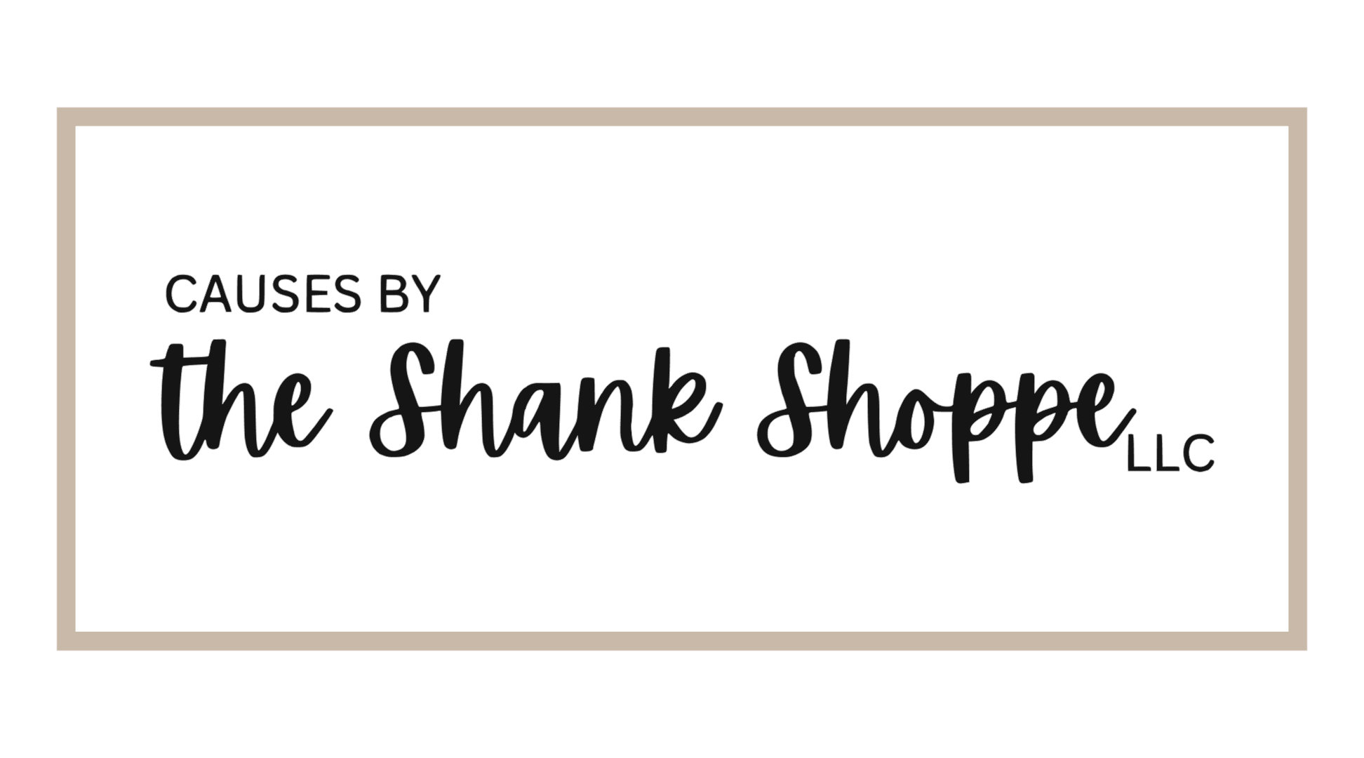 Custom 3D Sign - The Shank Shoppe