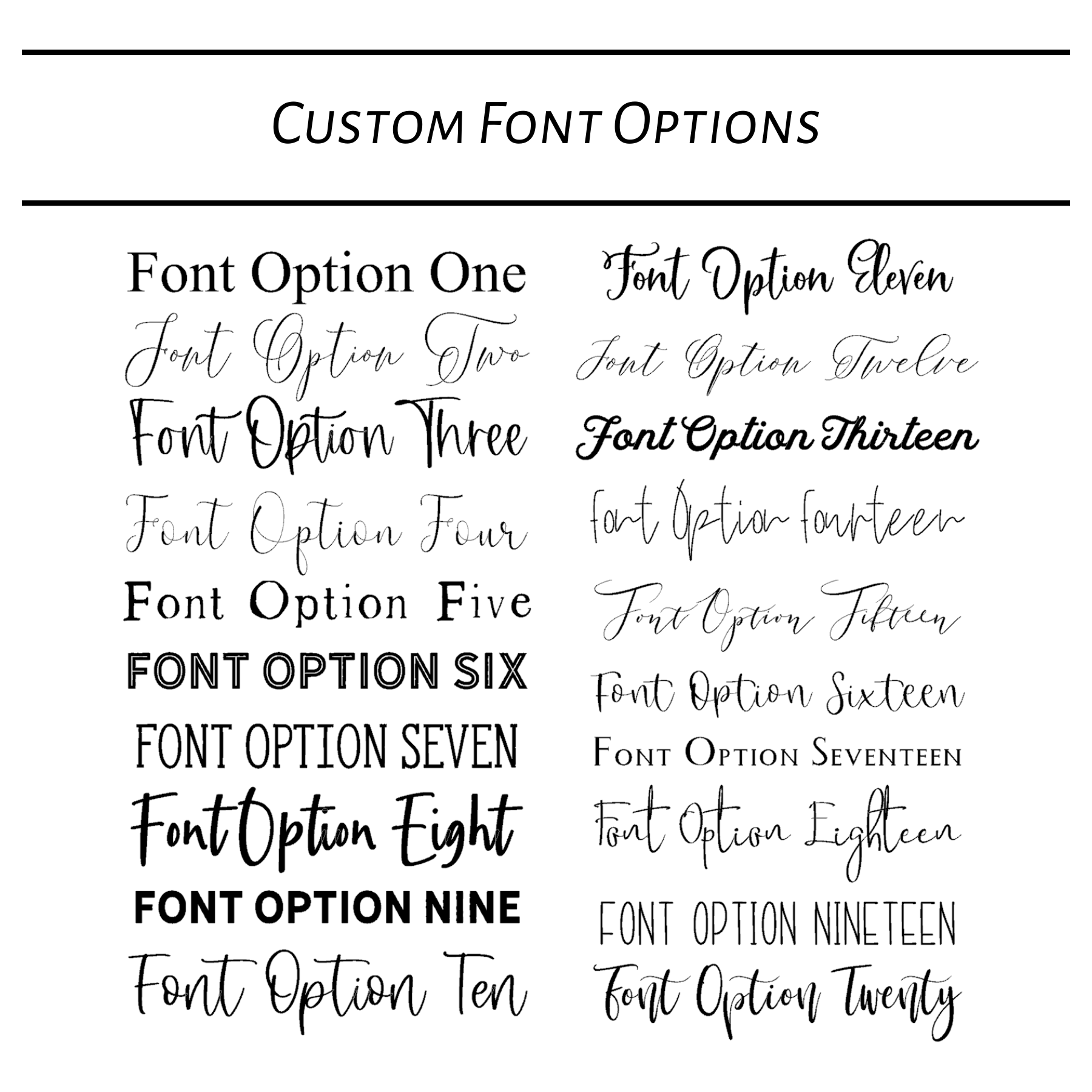 Create your own sign - Custom Horizontal Wood Sign