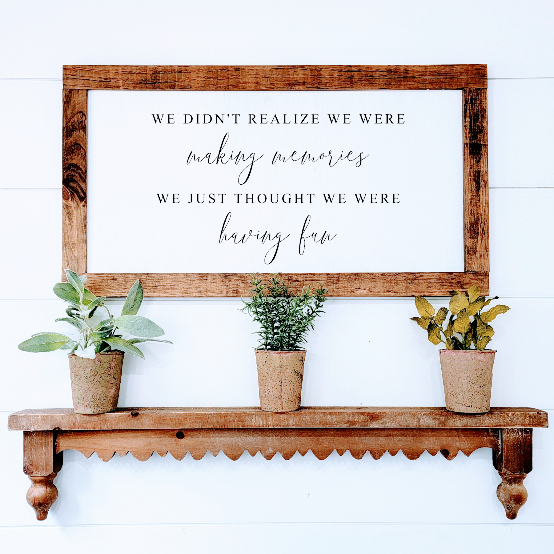 Making Memories - Wood Sign