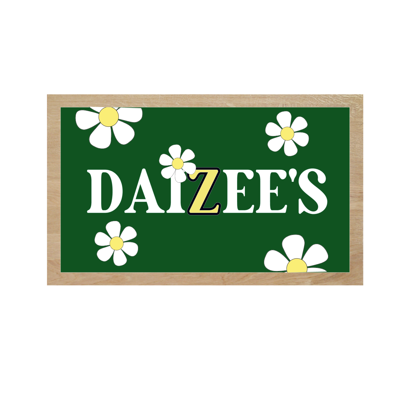 Custom 3D sign - Daizee's