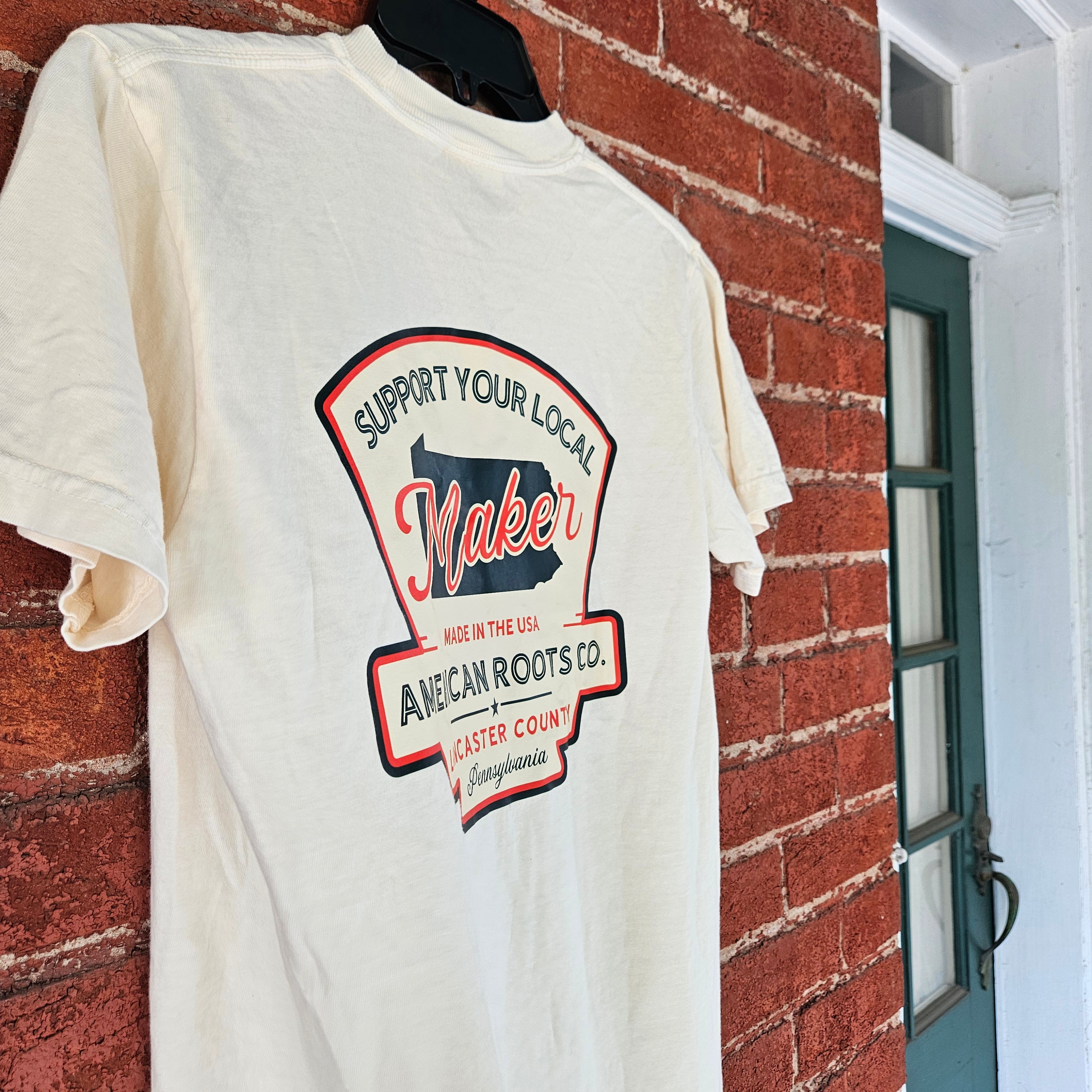 PRE-ORDER | Support your local maker t-shirt