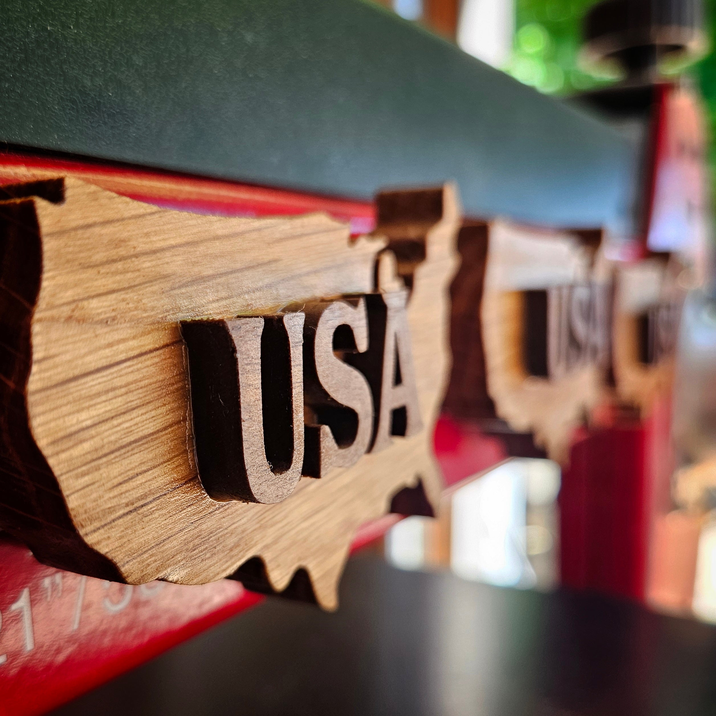 3D Hardwood USA Magnet