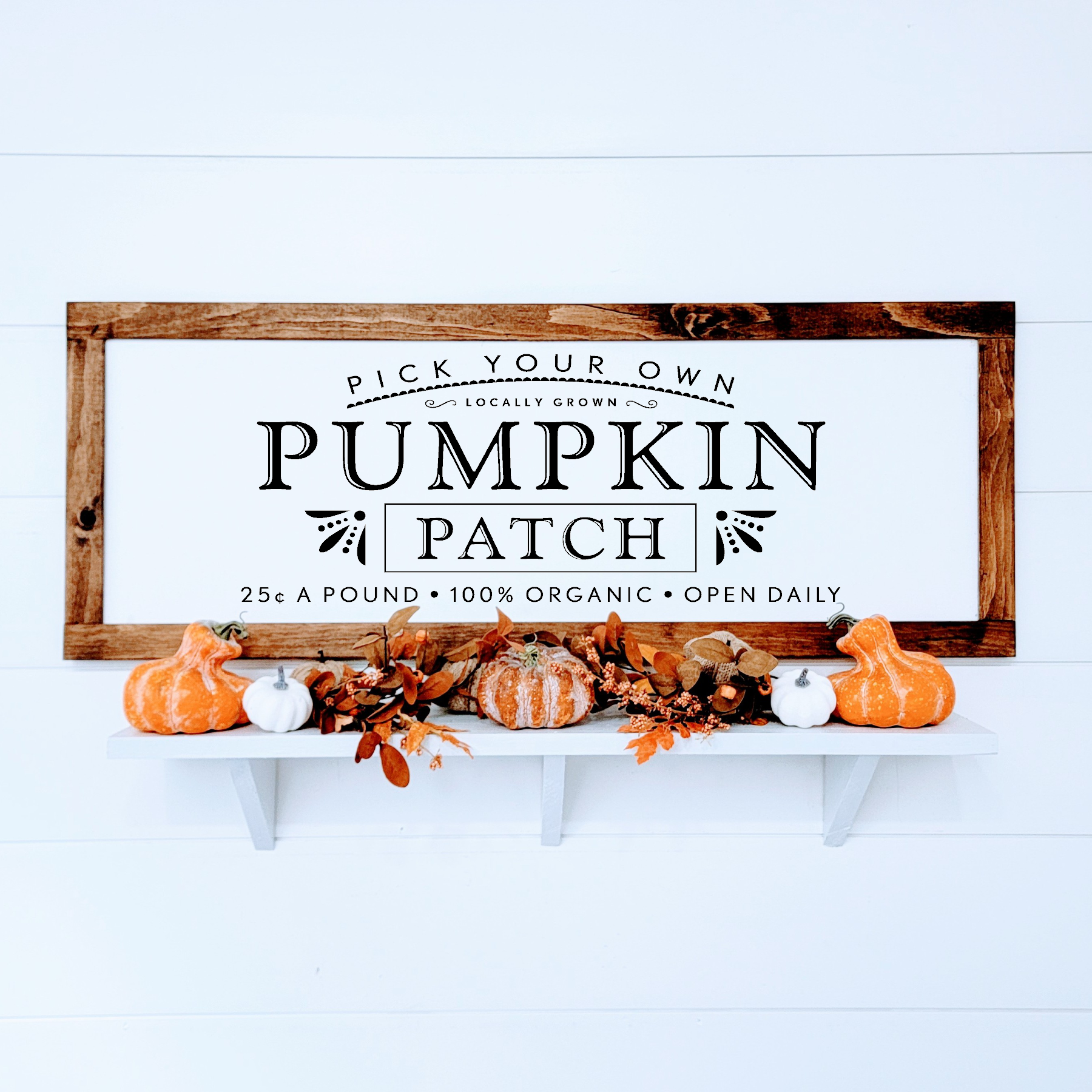 Pumpkin Patch - Wood Sign